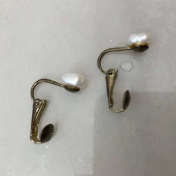 Bundle 5 clips earrings vintage - Picture 2 of 6